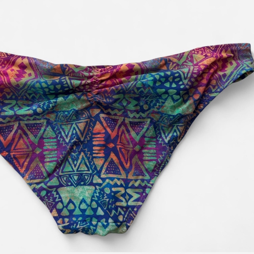 Apollo Swim Colorful Tribal Bikini Bottom - Picture 2 of 4